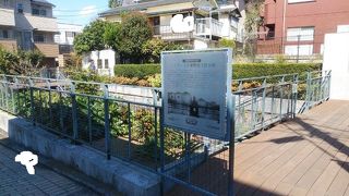 湧水池とレンガ工場跡