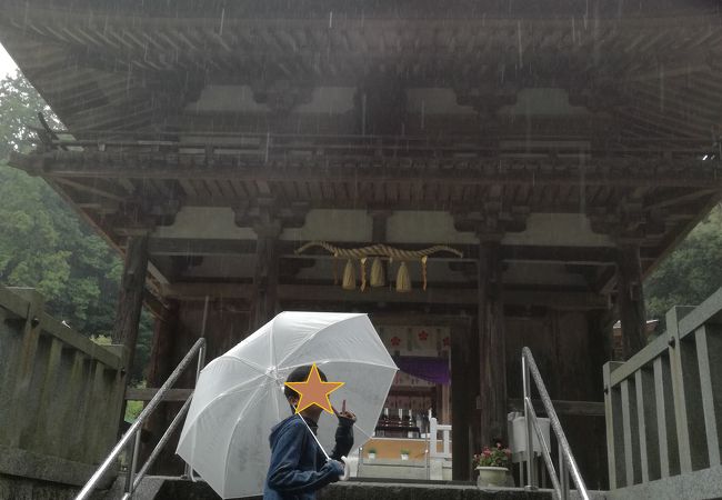 「嵐」で有名になった神社