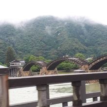 錦帯橋と錦川