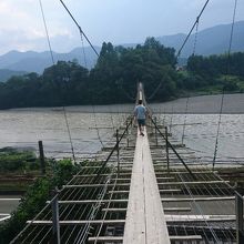 塩郷の吊橋
