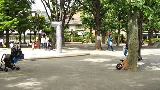 子供たちが元気に遊ぶ