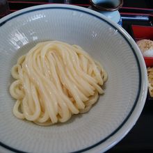 こしがある麺だ