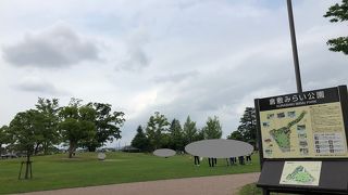 広々とした公園です