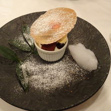 最後のデザートも大満足