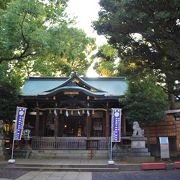 真夏の中目黒八幡神社