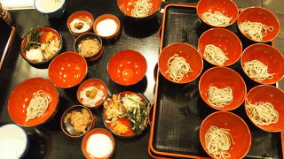 駅ビル地下のレストラン