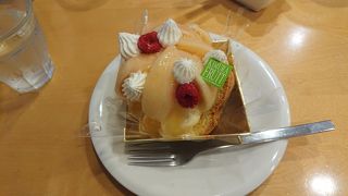 桃たっぷり！ふわふわシフォン