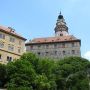 チェスキークルムロフの旅のスタート地点