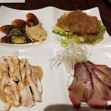 前菜盛り合わせ