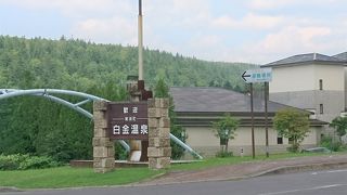 観光名所の滝以外は何もない温泉場
