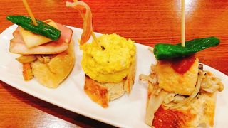 ピンチョス・タパスで一人でも気軽に