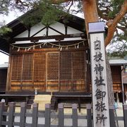 日枝神社を出発した神様はここで一泊