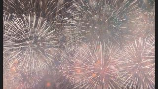 花火の大きさと迫力がすごかった