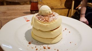 柔らかいパンケーキ