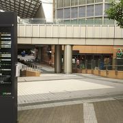 駅からすぐの場所