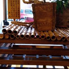 店内にある井戸