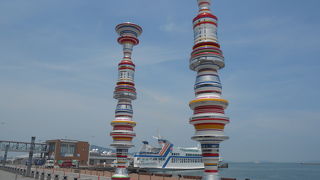 リミナルエアーコア、高松港にある写真スポット