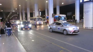 空港間を移動しました