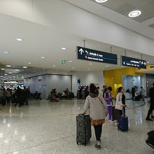 シドニー空港arrival