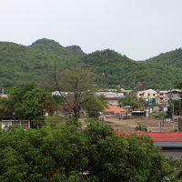 山側の部屋からの景色