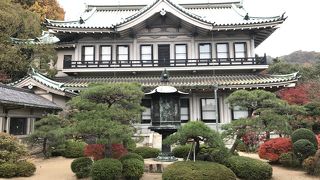 秋には紅葉が綺麗