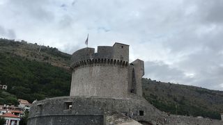 城壁めぐりの最高場所