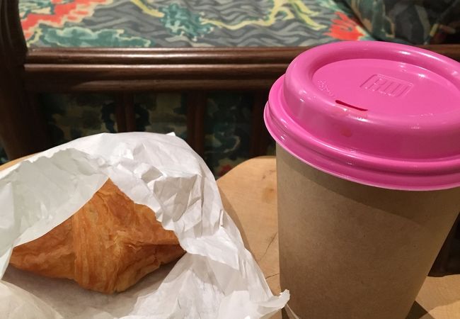クイーンカピオラニホテルの1Fにある美味しいコーヒーの店