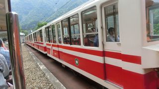宇奈月から最初の駅です