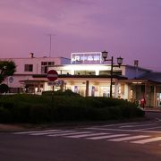 日本一の高原鉄道JR小海線の基地中込駅