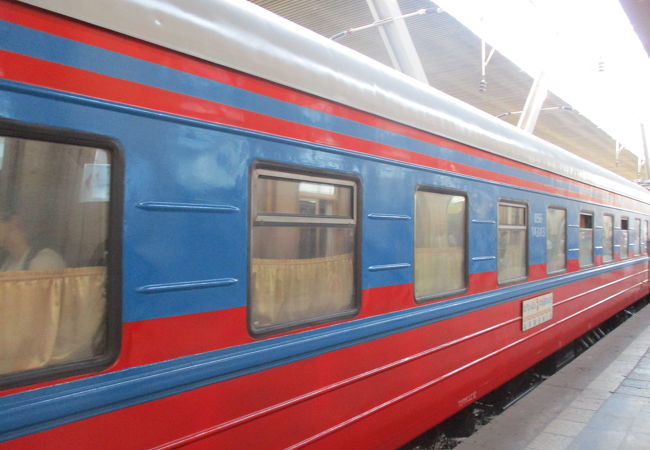 トビリシから寝台列車に乗車しました