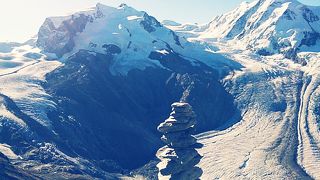 360度の美しい山、山、山