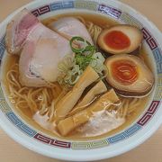 煮干し香る出汁が効いたラーメン