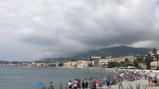 コートダジュールのビーチ