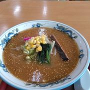 ラーメンと熊笹ソフト