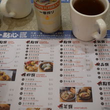 どれもの単価が２０～３０香港＄で安くて美味しい。