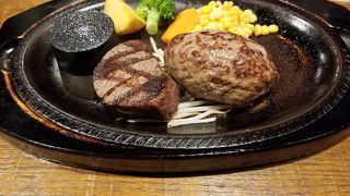 人気のステーキやさん