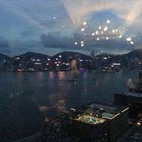 ハーバーが一望できる