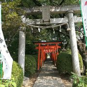 館林城築城に当たり、鬼門に建てられた神社