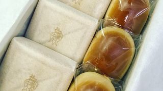 栗饅頭と斗升最中