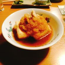 揚げ出し豆腐