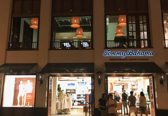 トミー バハマ レストラン バー ストア ワイキキ店 クチコミ アクセス 営業時間 ホノルル フォートラベル