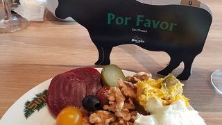 ランチのシュラスコビュッフェ