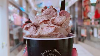 ナッツのトッピングがうまい