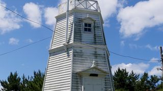 旧酒田灯台　優美で必見