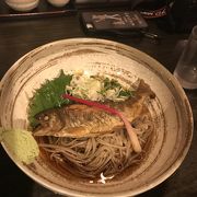 アマゴ蕎麦食べてみて