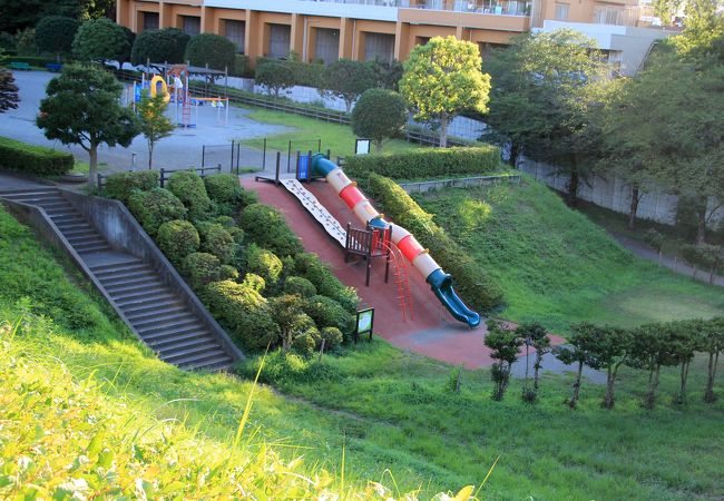 谷を活用した公園