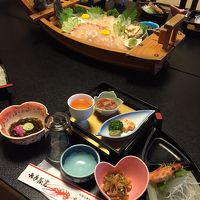 夕食はお部屋で。