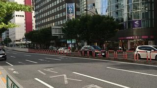 銀座から臨海地区へのメインストリート