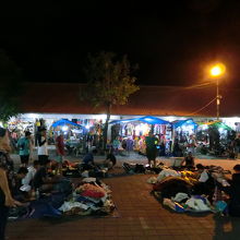 衣料品のコーナー