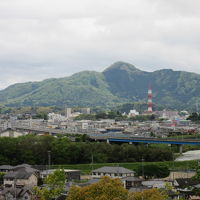 福知山市街を一望